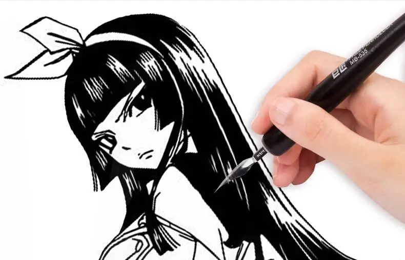 Caricature Pen Dipping Fountain Pens Drawing Line G/d/whistle/round Point Single Art Hand Painting Fountain Pen