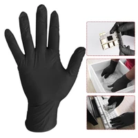50100pcs comfortable rubber disposable mechanic laboratory safety work nitrile gloves safety work gloves guantes de nitrilo