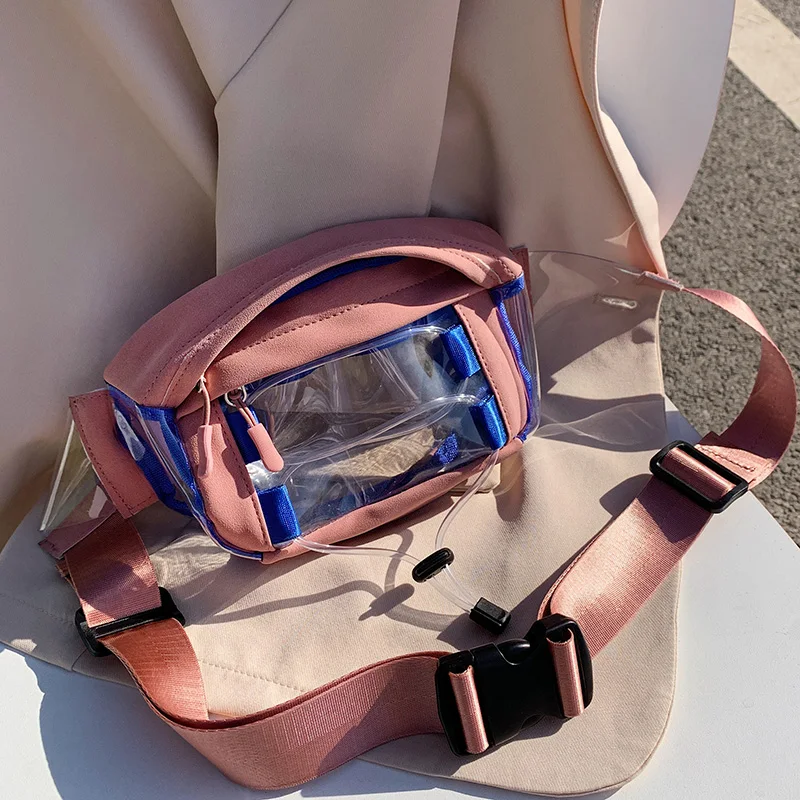 ПВХ водонепроницаемые поясные сумки для женщин 2021 летние полевые дорожные