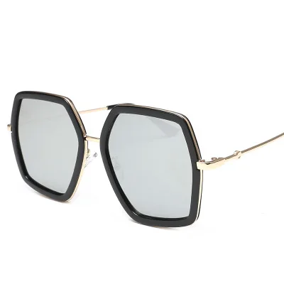 Квадратные роскошные солнцезащитные очки фирменные дизайнерские женские
