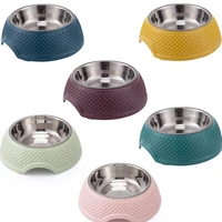 love pattern stainless steel dog dishes water dog food bowl pet puppy cat bowl feeder feeding dog water bowl dog cat