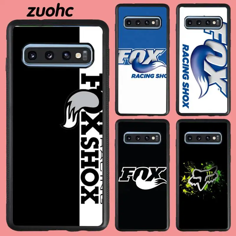 

FOXs Motorcycle Racing Phone Case Acrylic Plexiglass TPU For Samsung Galaxy S8 S7 S9 S10 S10e S20 PLUS ULTRA S6edge