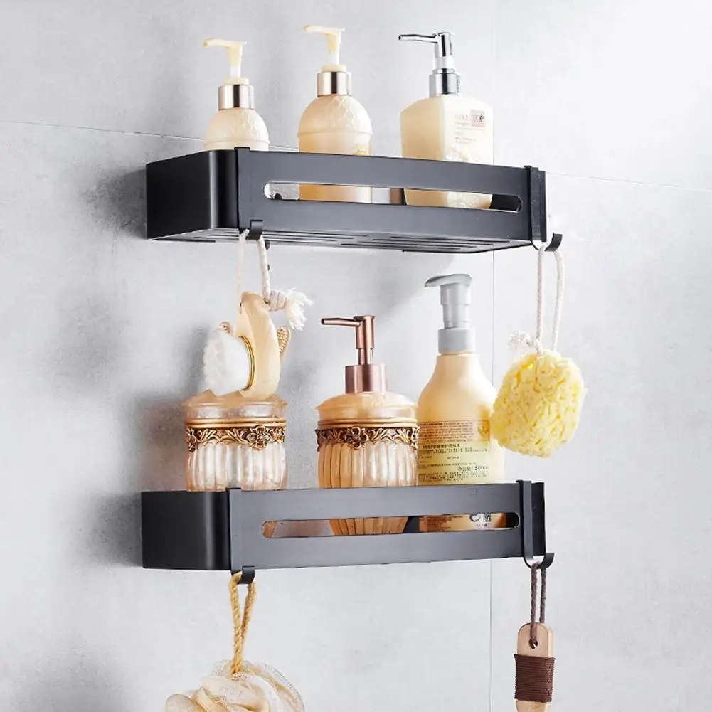 Настенный мягкий стеллаж для хранения в ванной и кухне без перфорации кухонный