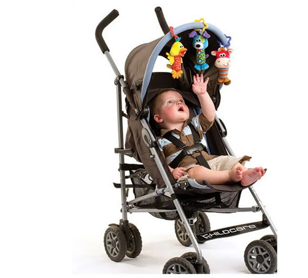 1 шт. детские погремушки игрушки из хлопка детская коляска кроватка подвесные