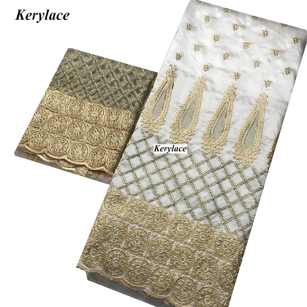 5 ярдов мужской/женский африканский тюль Белая швейцарская вуаль кружева