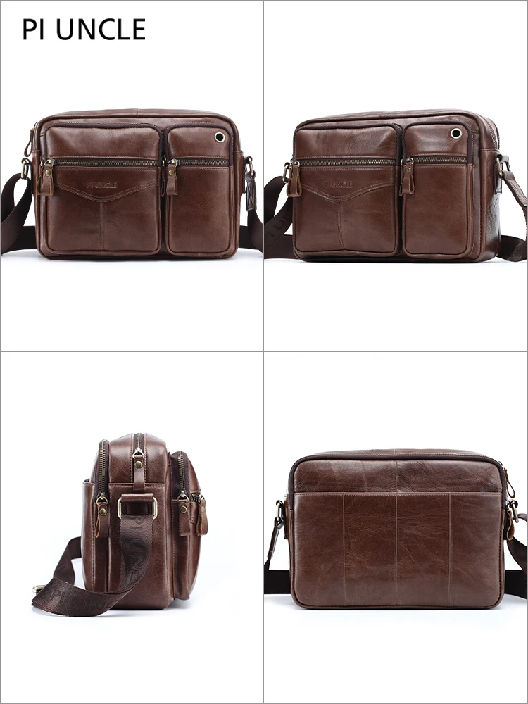 Мужская сумка на плечо из натуральной кожи для Ipad 100% дюйма| |