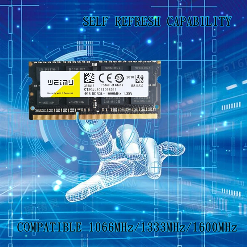 Оперативная память для ноутбука DDR3L 4 ГБ 8 1333 МГц 1600 МГц|Оперативная память| |