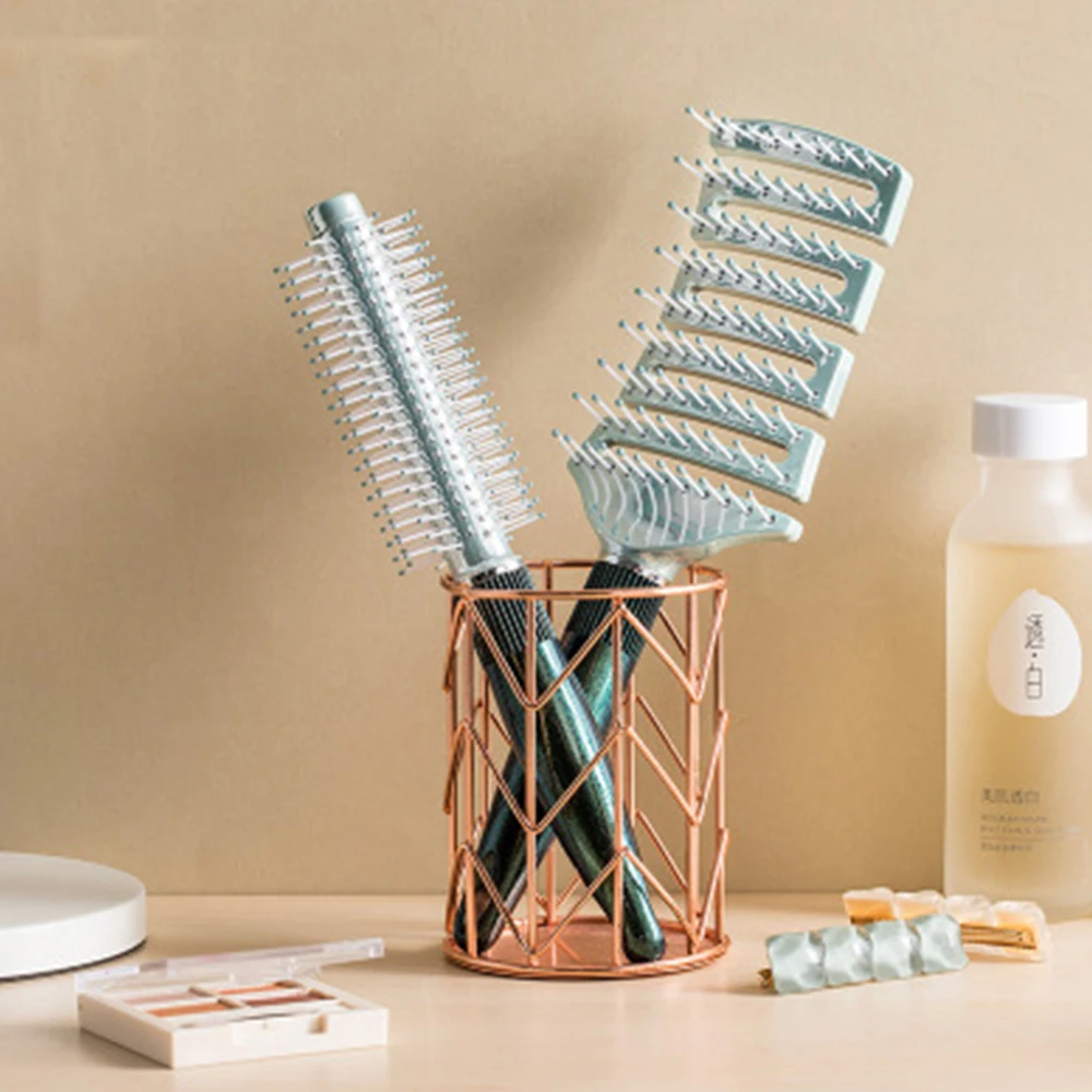 

Urallife Portable Curly Hair Comb Anti-static Massage Hair Care Comb Household Professional Cylinder Roll Comb For Salon Women