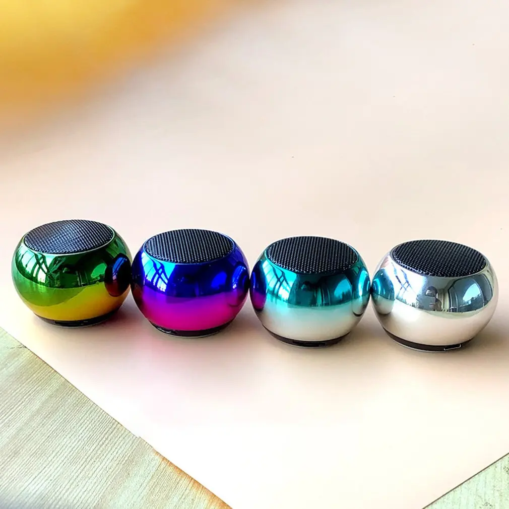 

Mini TWS Wireless Speaker 360° Surround Sound BT 5.0 Speakers Music Play Center Cylinder Soundbox Portable Outdoor Selfie Button