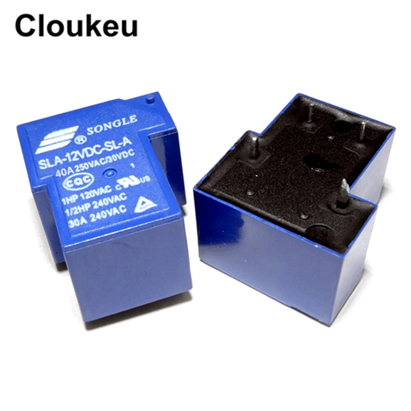 

Relay DIP4/5 SLA- 12VDC 24VDC -SL-A 12V 24V T90 40A