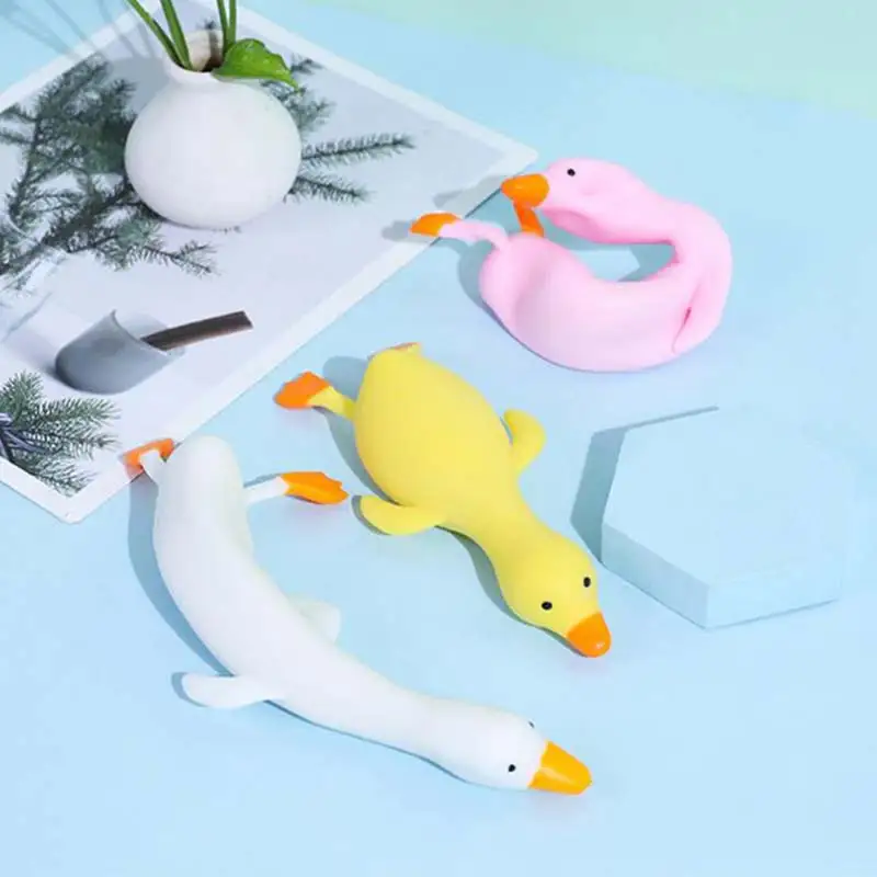 

1PC The Vent Duck Fidget Sensory Decompression Toy Autism Anxiety Relief Stress Squishy Slow Rising Squeeze Toy
