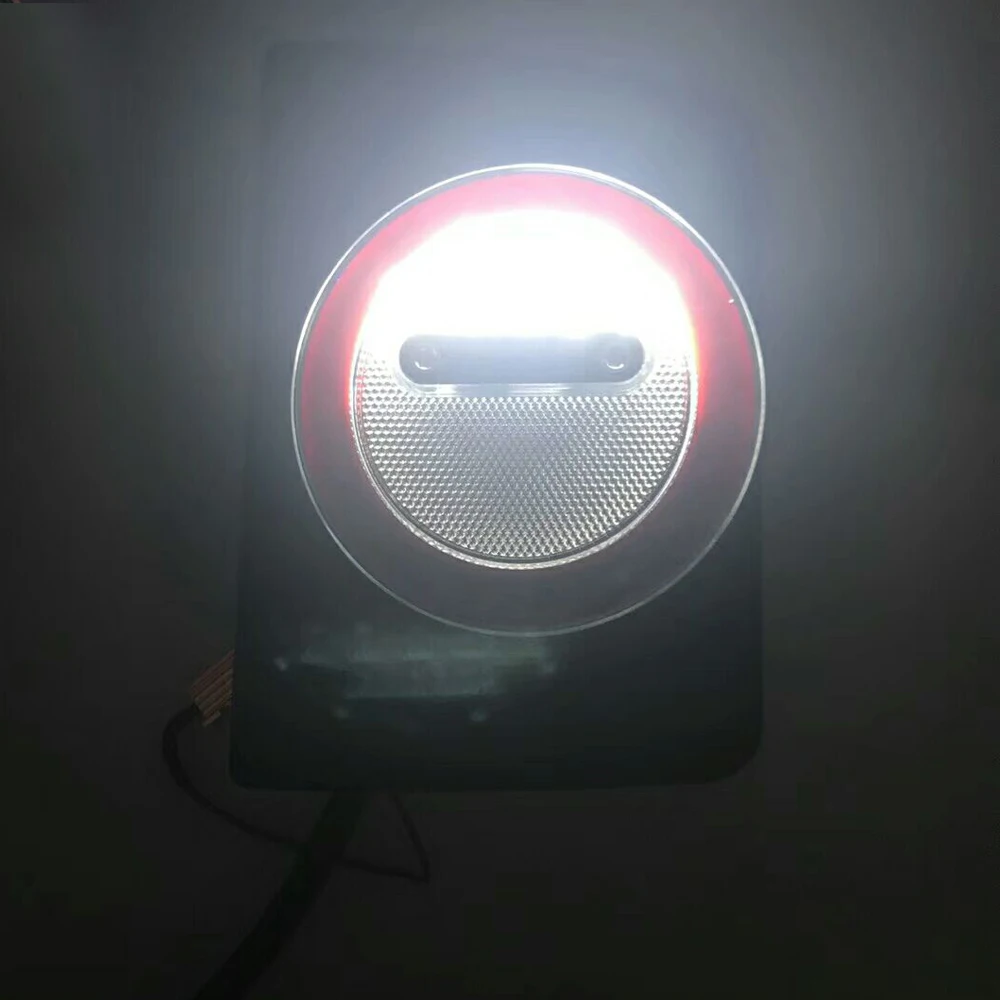 JK JKU Обновление версии светодиодный круглый хвост светильник работает Тормозная