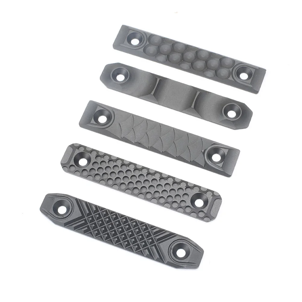 

Airsoft RS CNC Handguard Rail Cover For Rifle Gun M-lok & Keymod Short Railscales Style Hunting Rail Mount Hunting Accessories