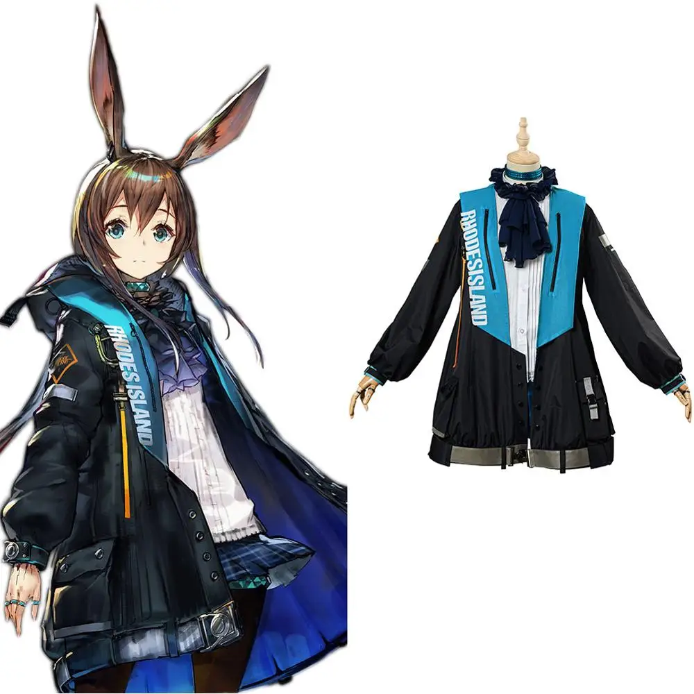 

Arknights Amiya Cosplay Costume Women Suit Costume Halloween Carnival Costume Custom Made