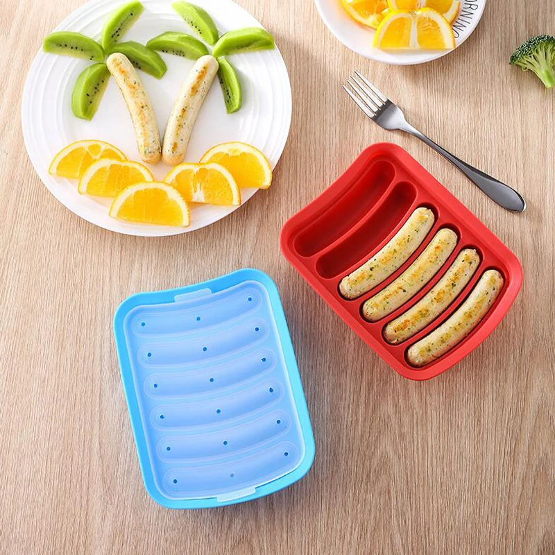 6 сеток колбаса производитель DIY изготовления плесень хот-дог ручной работы