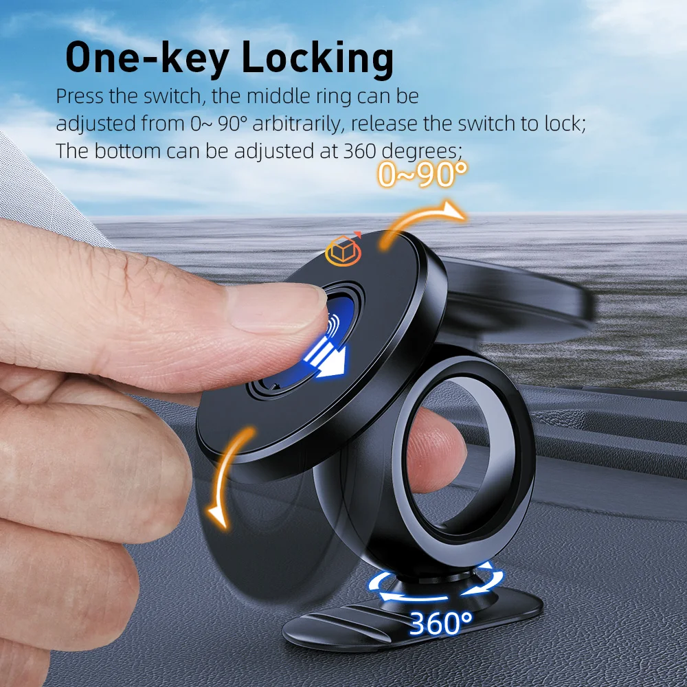 Essager 540 Rotate Magnetic Car Holder Phone Cartoon CellPhone Stand Support Universal AirVent Mobile Holder Mount In Car Magnet