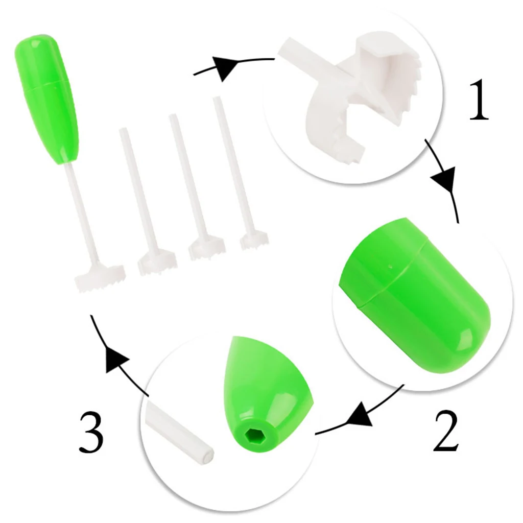 

4Pcs/Set Fruit Vegetable Cutter Kitchen Digging Device Drill Kit