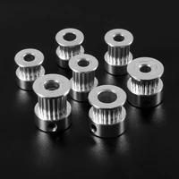 gt2 20teeth 16 teeth 20 teeth bore 5mm8mm timing alumium pulley fit for gt2 6mm open timing belt for 3d printer part