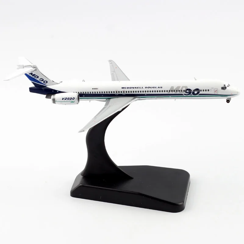 

Модель классического самолета 1/400 масштаб Дуглас MD-90 сплав ковш самолета коллекционный дисплей Модель самолета украшение