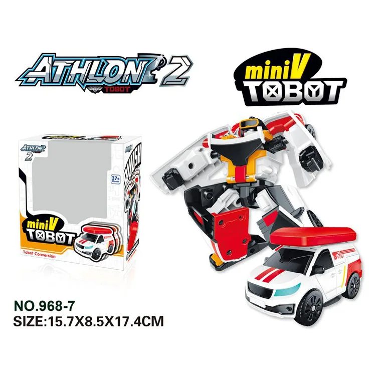 19 стилей юные игрушки Корея мультфильм деформация робот Tobot Brothers аниме квартран