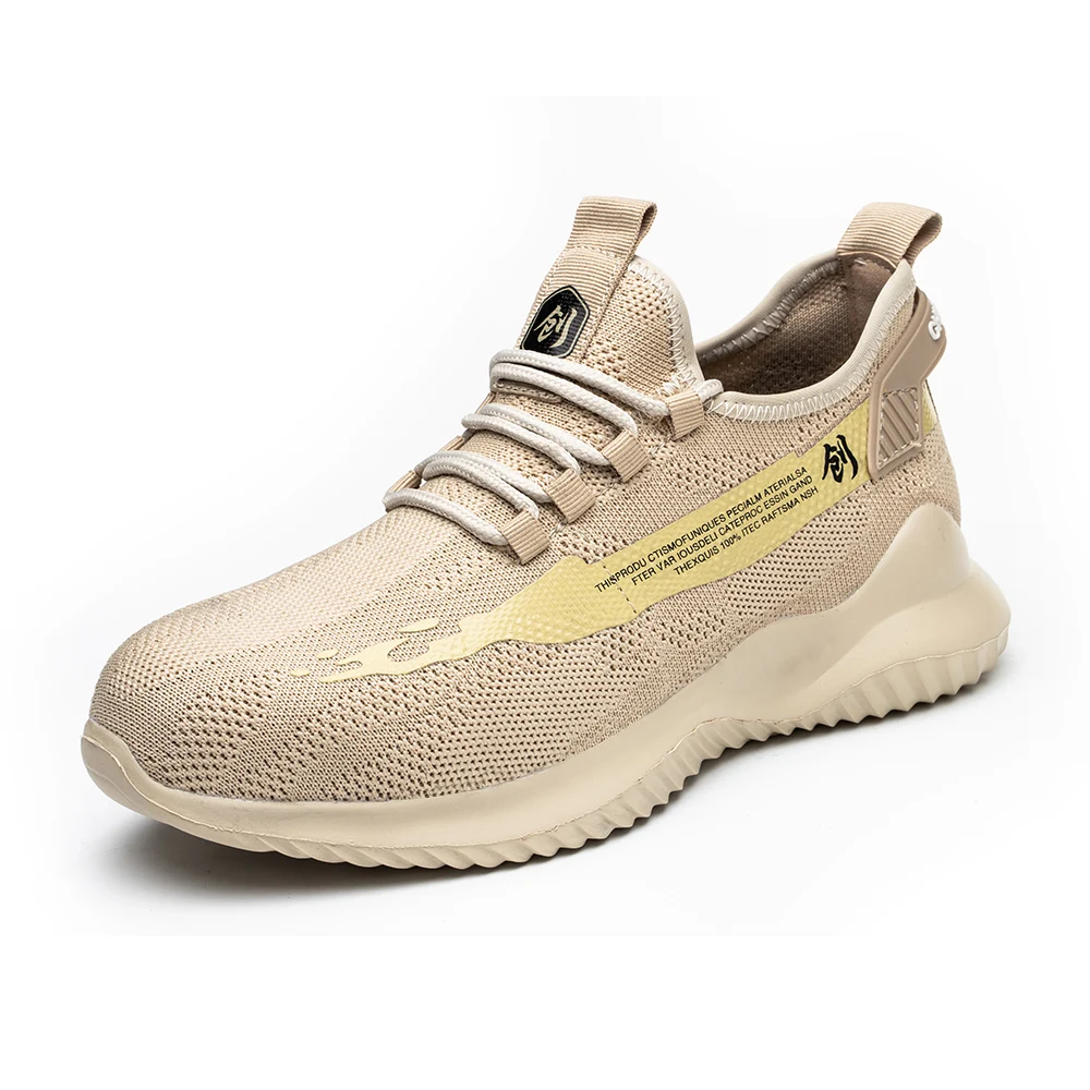 

Women Anti-Smashing Anti-Puncture Safety Shoes Men Steel Toe Work Boots Comfort Breathable Construction Indestructible Sneakers