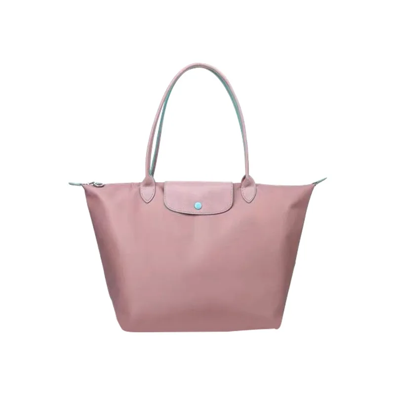 

Longxiang Dumpling Bag Commuting Tote Bag Large Capacity Canvas Portable One Shoulder Mommy Bag Nylon Shopping Bag Women's Bag