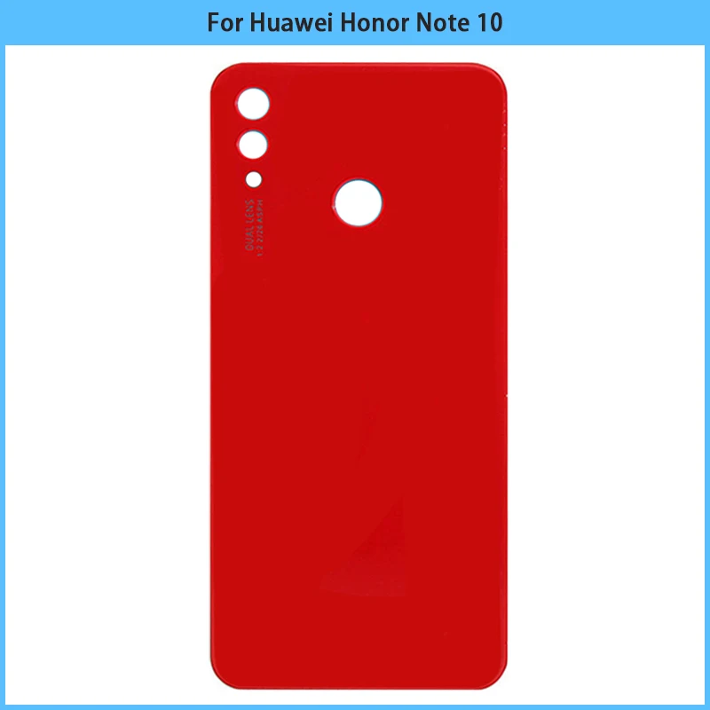

10PCS New Honor Note 10 Rear Housing Case For Honor Note 10 Battery Cover Battery Back Cover Door Glass Replacement Parts