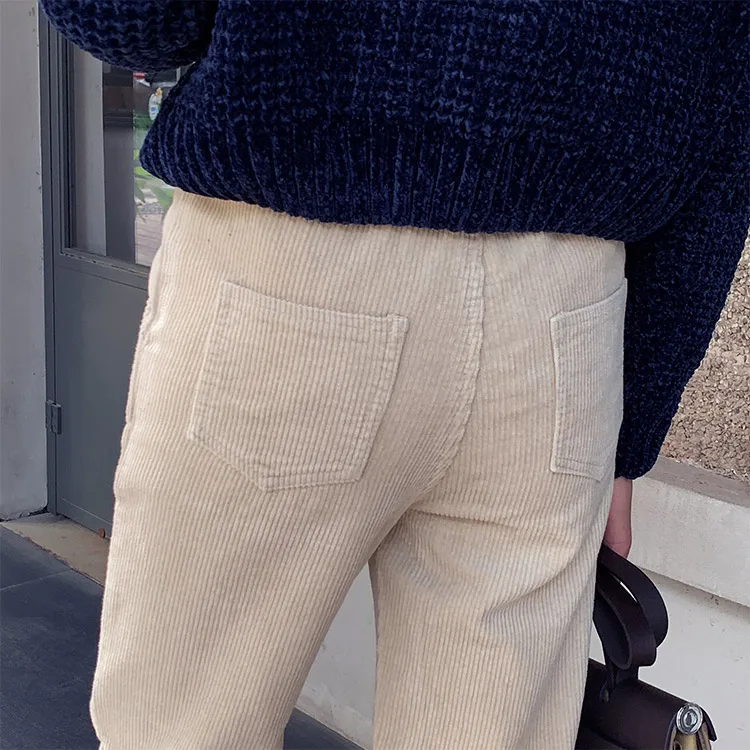 

good quality plus big size Oversize pants panty women spring winter autumn 2020 feminina loose black pants female trousers A5986