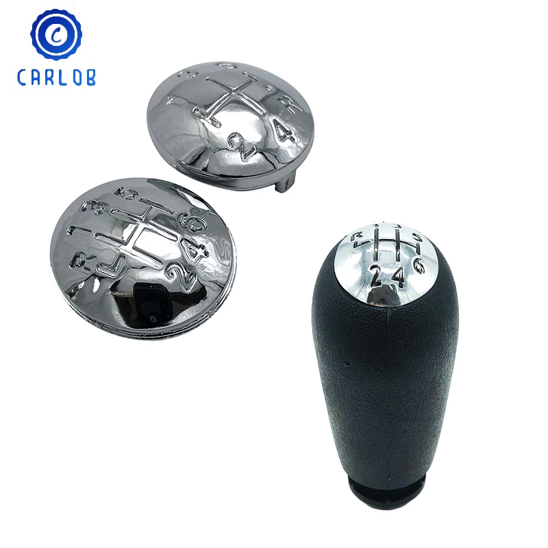 Ручка рычага переключения передач 5/6 Головка эмблема головка ручка для Renault Clio MK3 3