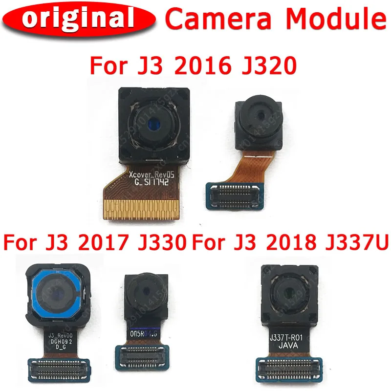 

Оригинальная передняя и задняя камера для Samsung Galaxy J3 2016 2017 2018 J320 J330 модуль основной камеры гибкие запасные части