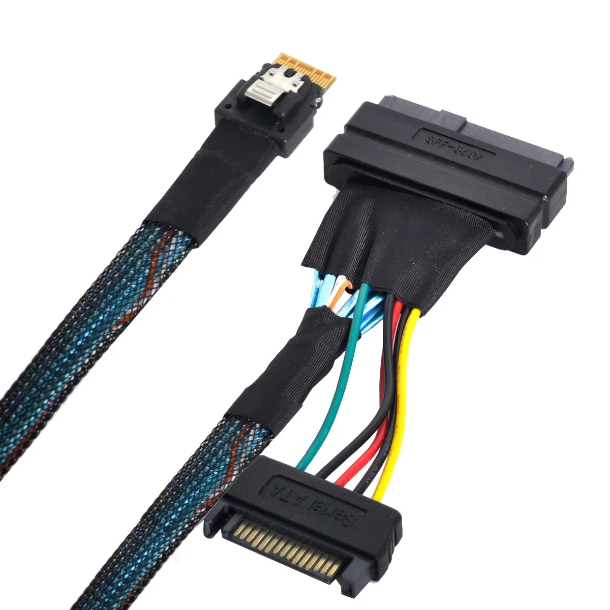 Chenyang U.2 U2 SFF-8639 to Slimline SFF-8654 4i NVME PCIe SSD Cable for Mainboard 750 p3600 p3700 M.2 | Компьютеры и офис