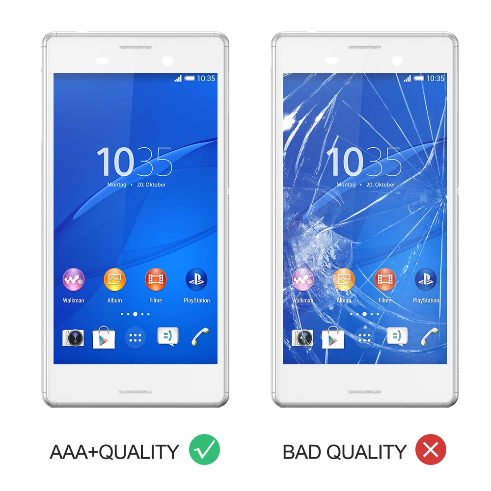 5.0'' Original LCD For SONY Xperia M4 Aqua Display E2303 E2306 E2353 E2312 E2333 E2363 Touch Screen Digitizer free shipping |