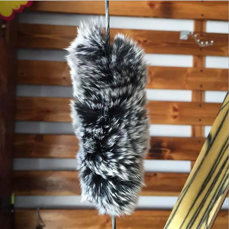 1 шт. стрельба из лука тетива стабилизатор амортизатор кроличьей шерсти демпфер