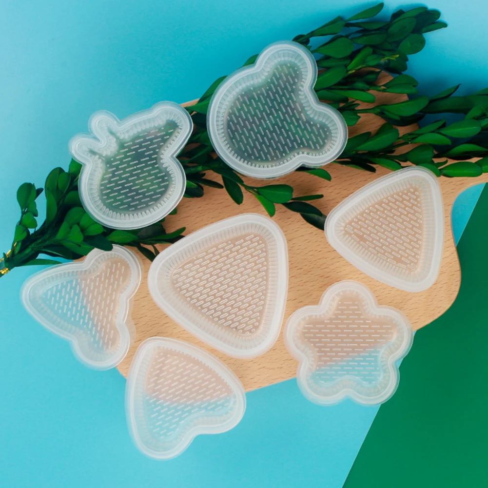 Форма для суши Nori рисовый онигири пресс приготовления пищи 7 форм японский набор