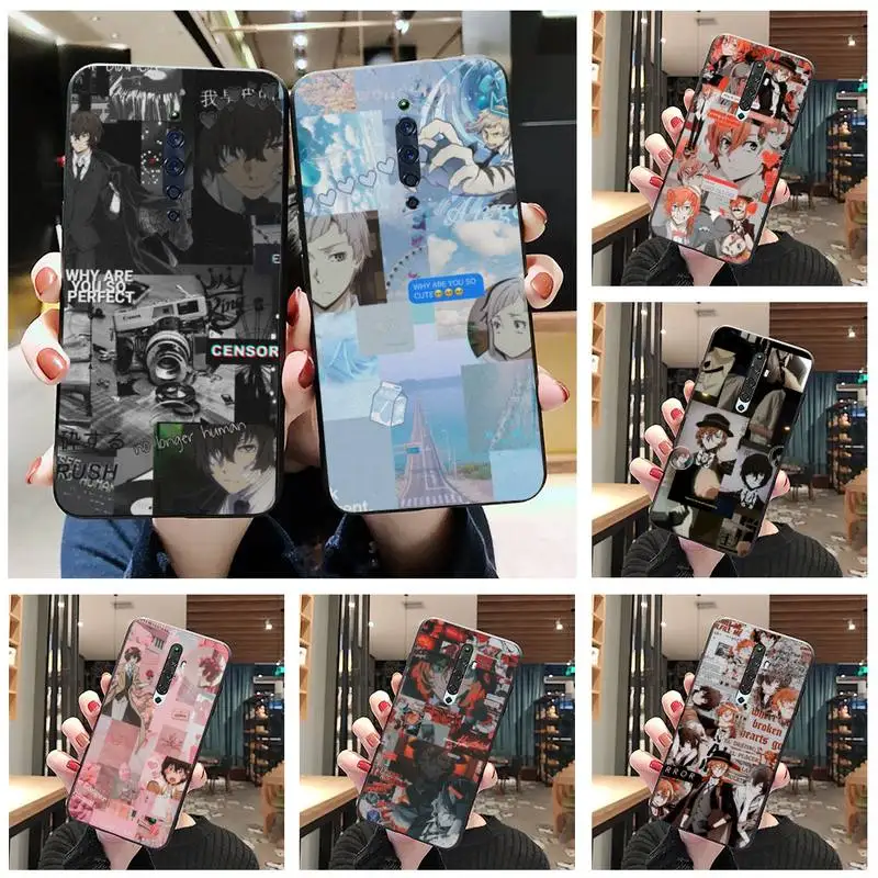 

KPUSAGRT Bungou Stray Dogs poster Soft Phone Case Cover For Oppo A5 A9 2020 Reno2 z Renoace 3pro Realme5Pro