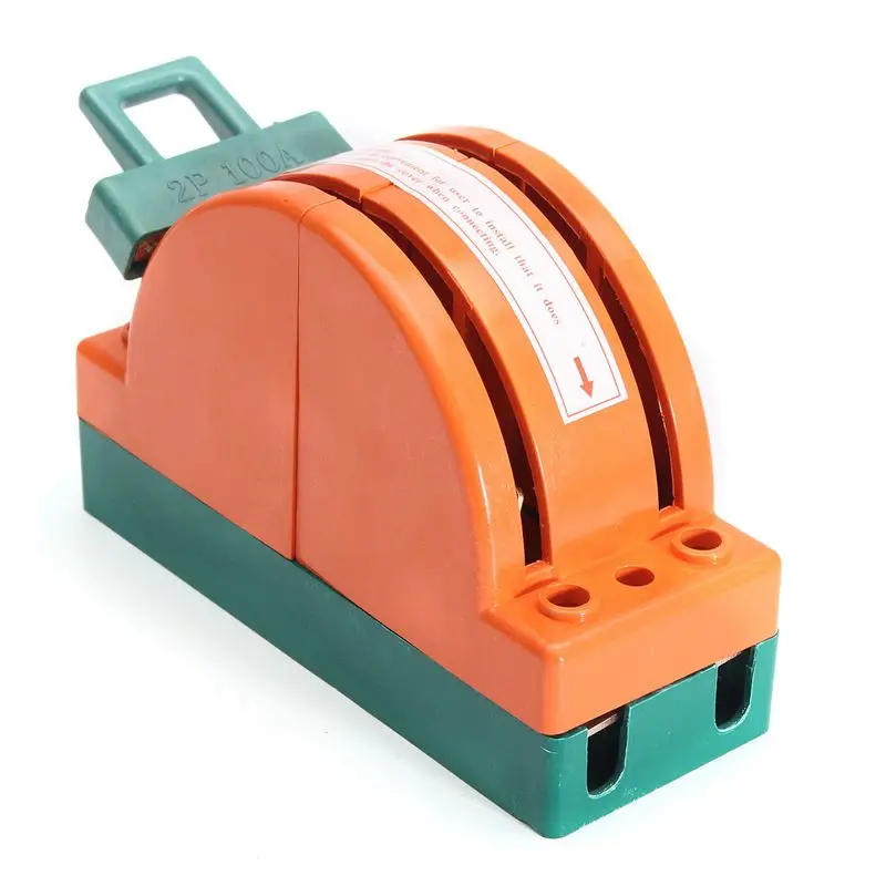 

GTBL 100A Two Pole Disconnect Double Throw Switch for Circuit Breaker Backup Generator