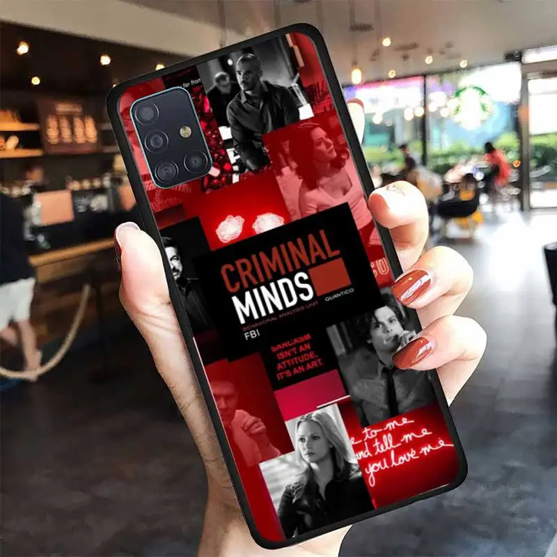 

Criminals Minds Coque Shell Phone Case For Samsung A10 A12 A02 A20E M30 A31 A32 A40 A50 S A52 A51 A70 A71 A80 Cover Fundas