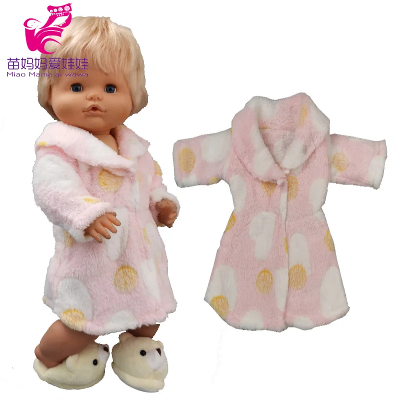 

Меховое пальто для кукол, 40 см, Nenuco Ropa y su Hermanita toys, кукольная одежда, Зимняя Толстая куртка