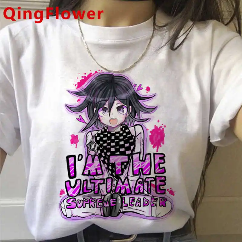 

Ouma Kokichi Danganronpa V3 summer top men harajuku kawaii graphic tees tumblr casual top tees summer top plus size