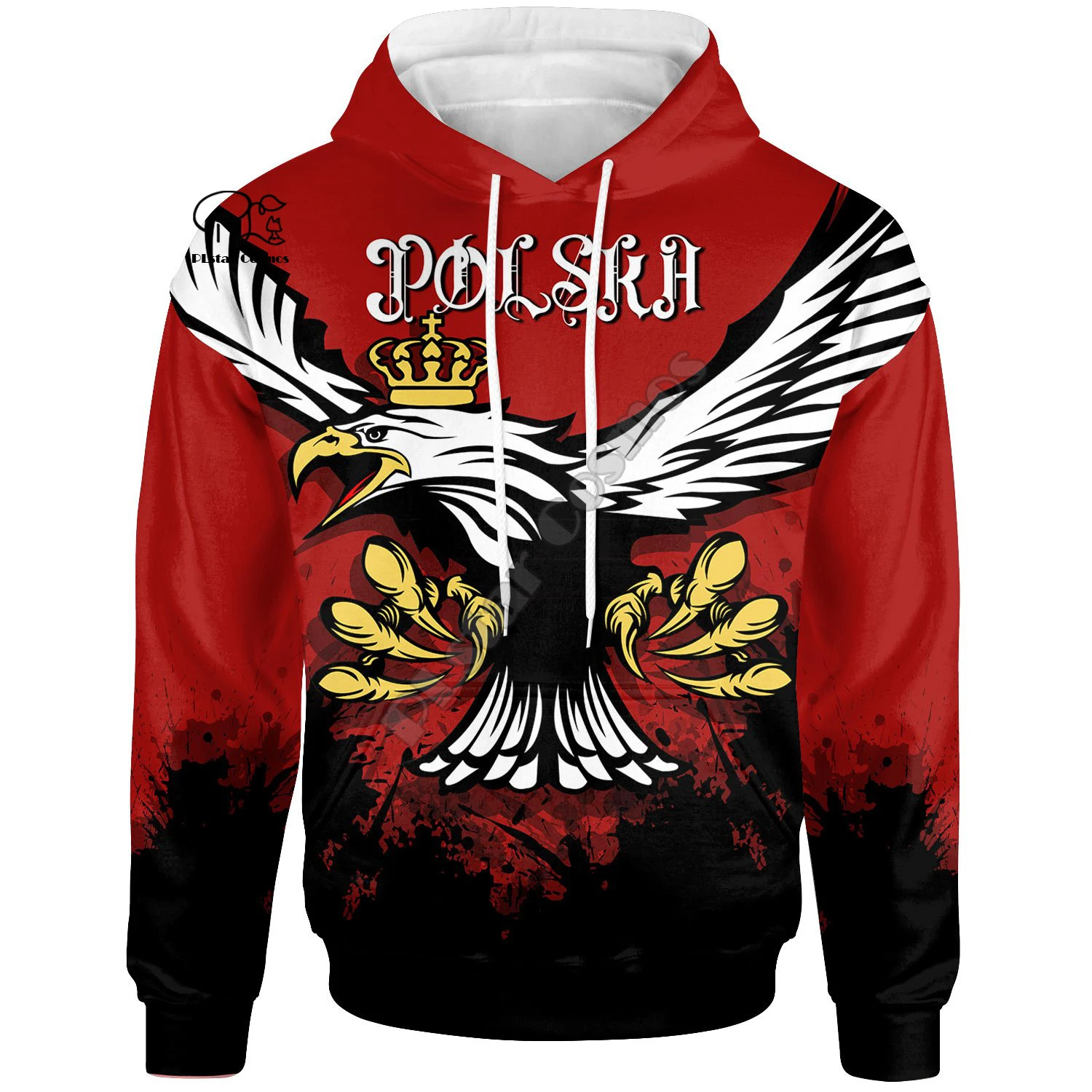 

PLstar Cosmos 3DPrint Newfashion National Culture Poland Country Tattoos Harajuku Streetwear Funny Unisex Zip/Hoodies Style-4