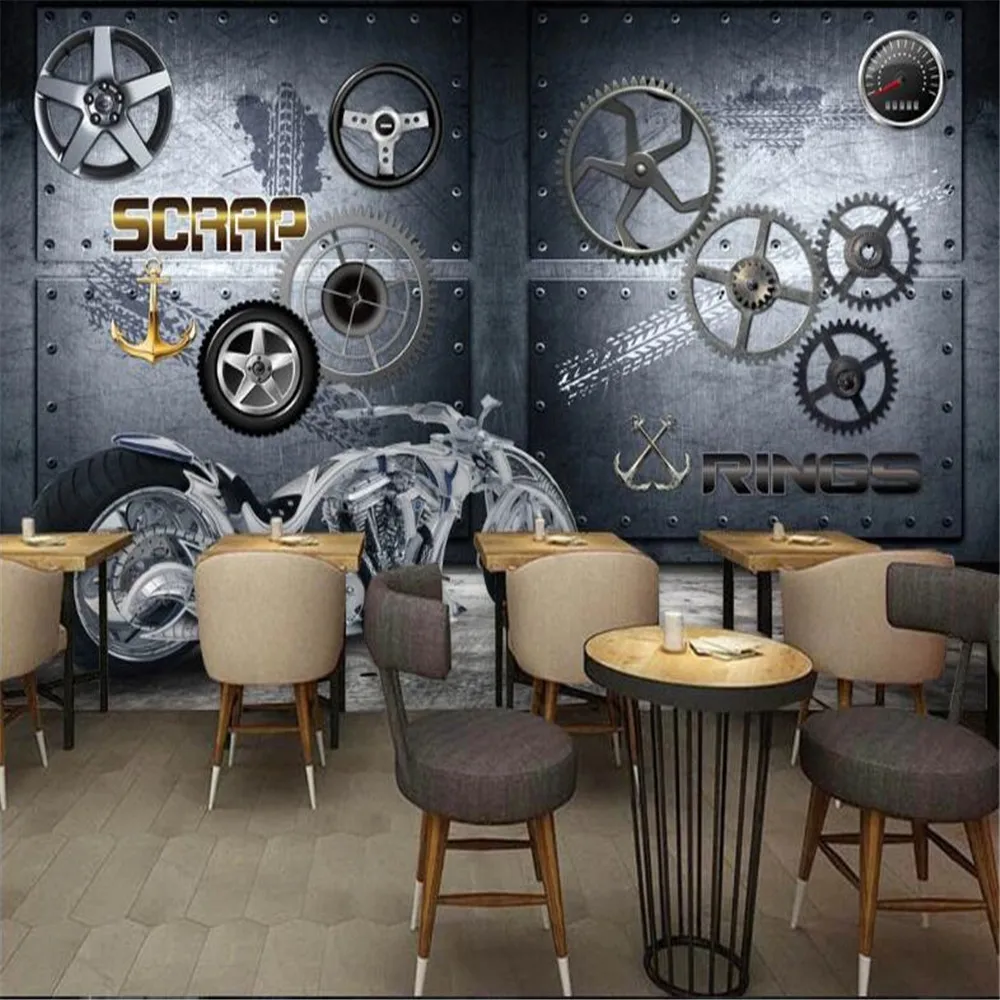 3d-роспись Milofi на заказ Европейская и американская промышленная техника