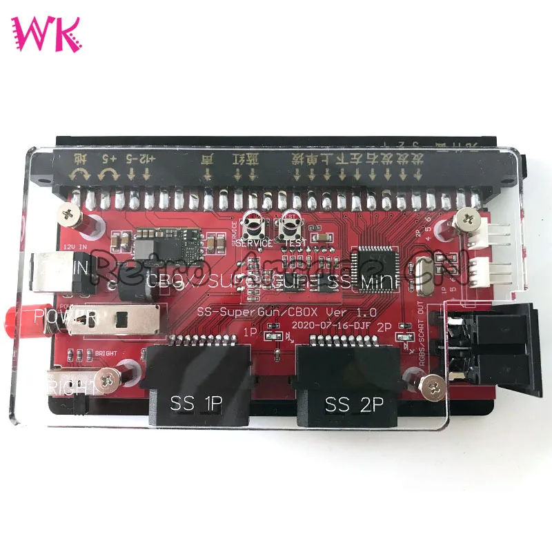 Jamma коннектор SNK материнская плата NEOGEO Video SuperGun/CBOX mini SS интерфейс геймпада GBS/SCART