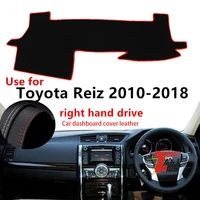 taijs factory sport classic leather car dashboard cover for toyota reiz 2010 2011 2012 2013 2014 2015 16 1718 right hand drive