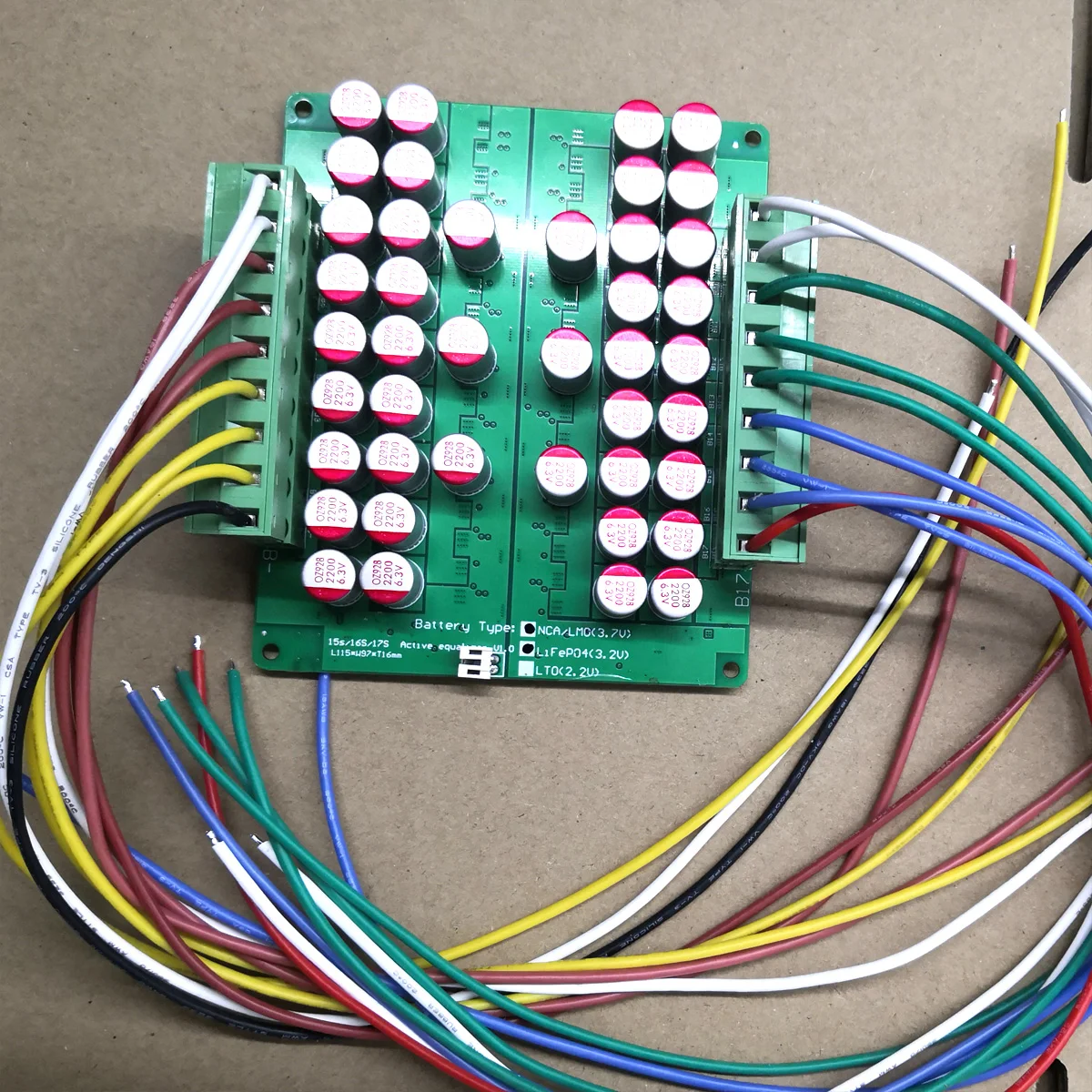 DYKB 15S 16S 17S 20S 6A балансир активного эквалайзера Lifepo4 Li Ion LTO литиевая батарея