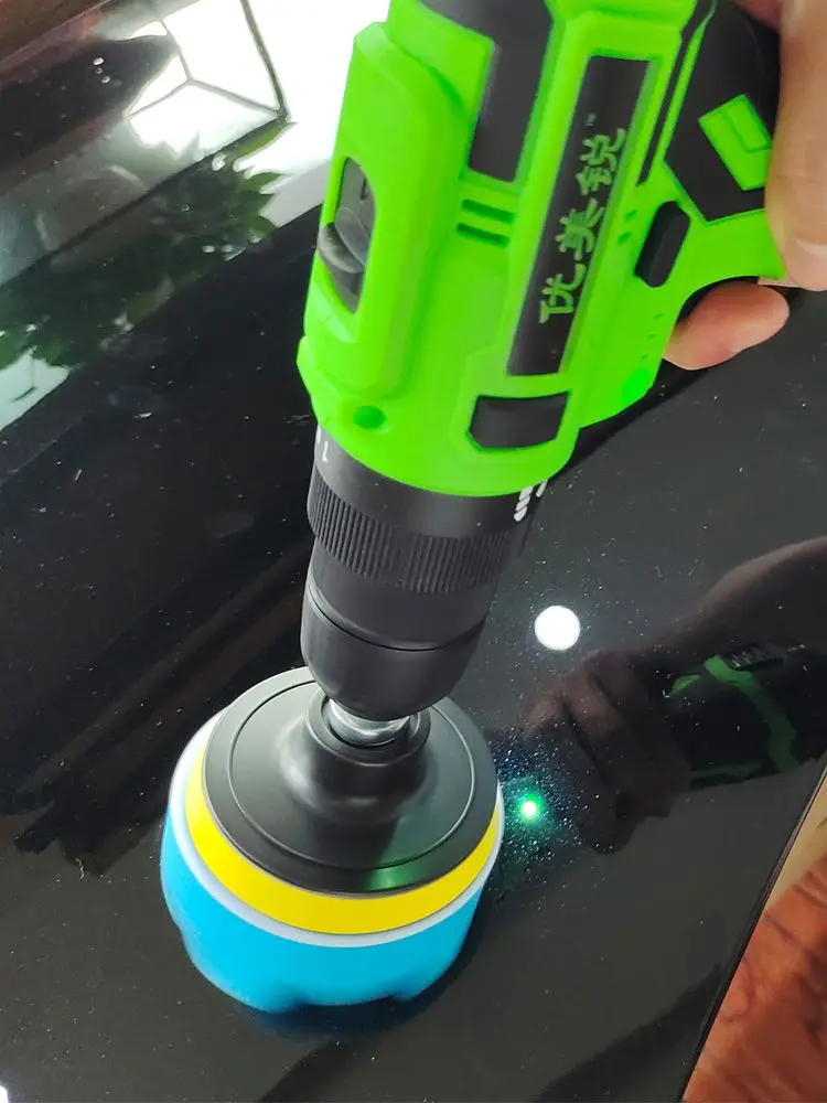 

9Pcs/Set 3/4/5/6inch Car Polishing Disc Self-Adhesive Buffing Waxing Sponge Wool Wheel Polishing Pad For Car Polisher