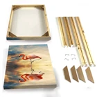 Деревянная рамка для фотографий сделай сам, рамка для фотографий на заказ, рамка для плаката, простая установка