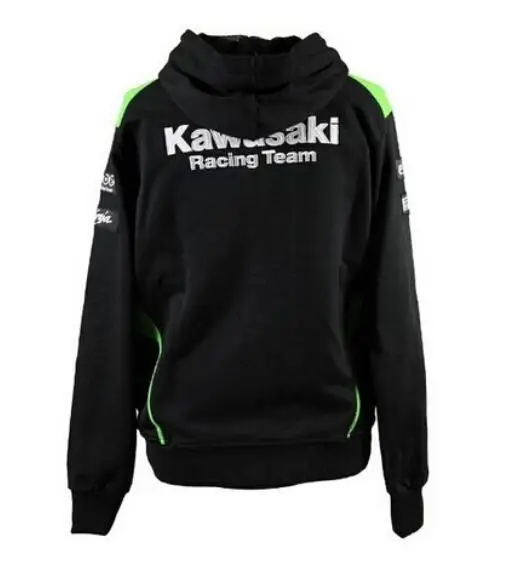 Новый Кавасаки Спорт на открытом воздухе с капюшоном одежда Повседневная