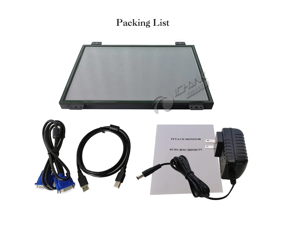 ZK120TC-DC2/12," дюймовый 1024x768 USB DVI HD встроенный открытый каркас без привода многоточечный емкостный сенсорный монитор ЖК-экран