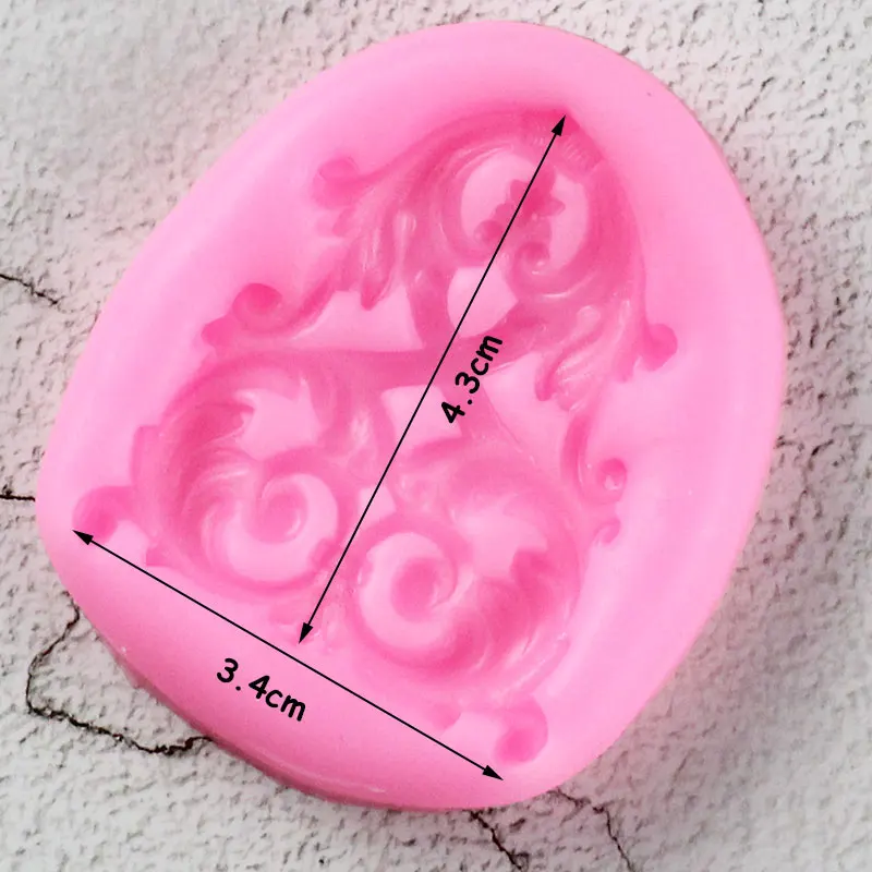 Рельефная силиконовая форма для прокрутки | Дом и сад