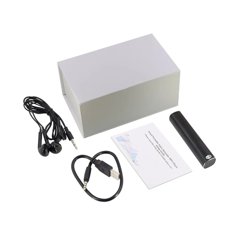 

Super Mini Magnetic Voice Recorder Audio Activated 500 Hours Recording 360 Days Standby Samrt MP3 Player